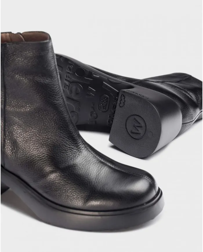 Women Black RUBI Ankle Boot Wonders Ankle Boots