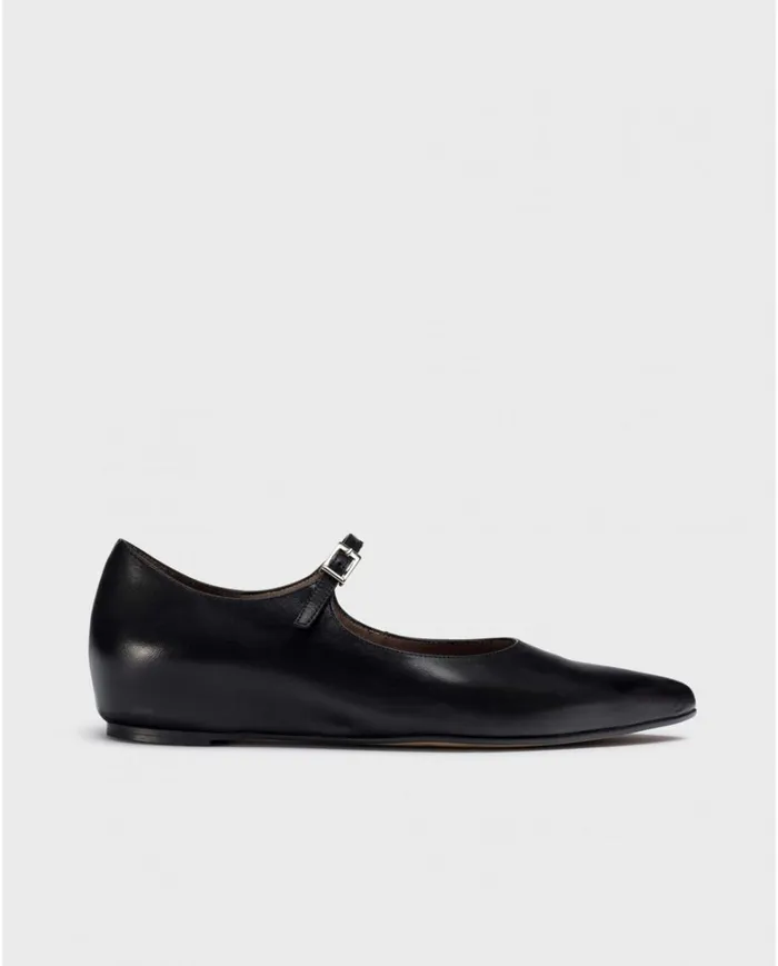 Women Black SEUL Ballet Flat Wonders Flat Shoes