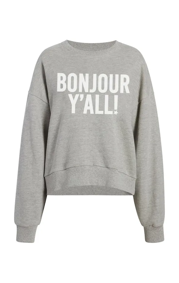 Women Bonjour Y039all Brandy Pullover Heathergreywhite Cinq Sept Sweaters and Knits Women Bonjour Y039all Brandy Pullover Heathergreywhite Cinq Sept Sweaters and Knits