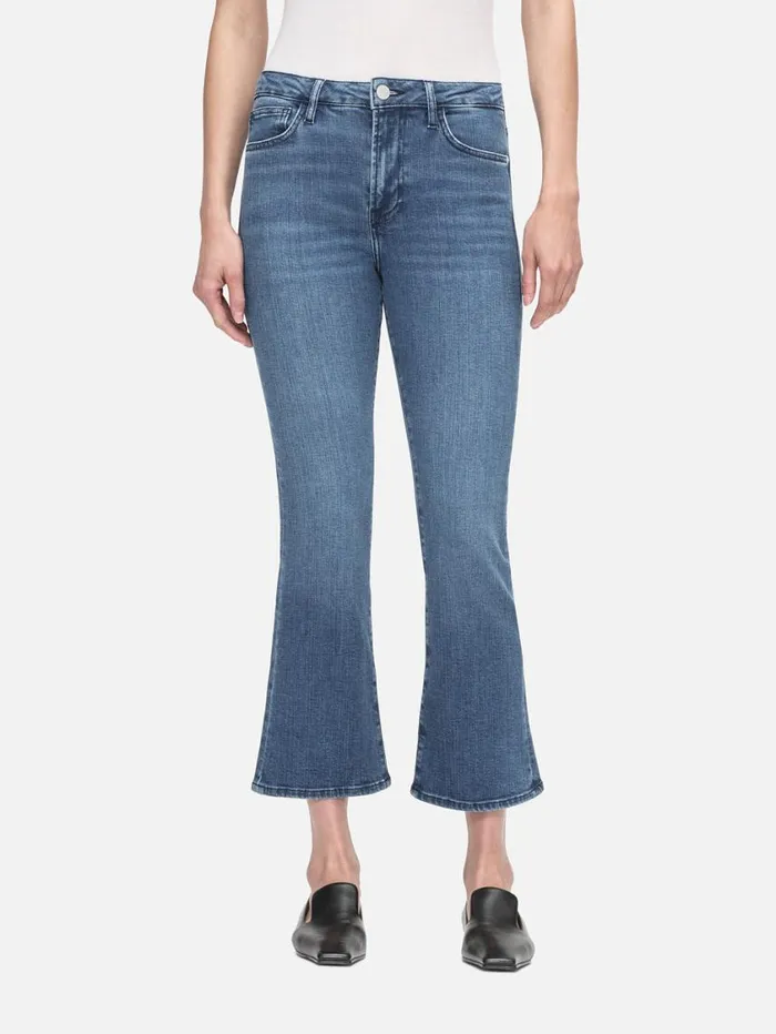Women Bootcut FRAME Le Crop Mini Boot 8212 Temple Women Bootcut FRAME Le Crop Mini Boot 8212 Temple