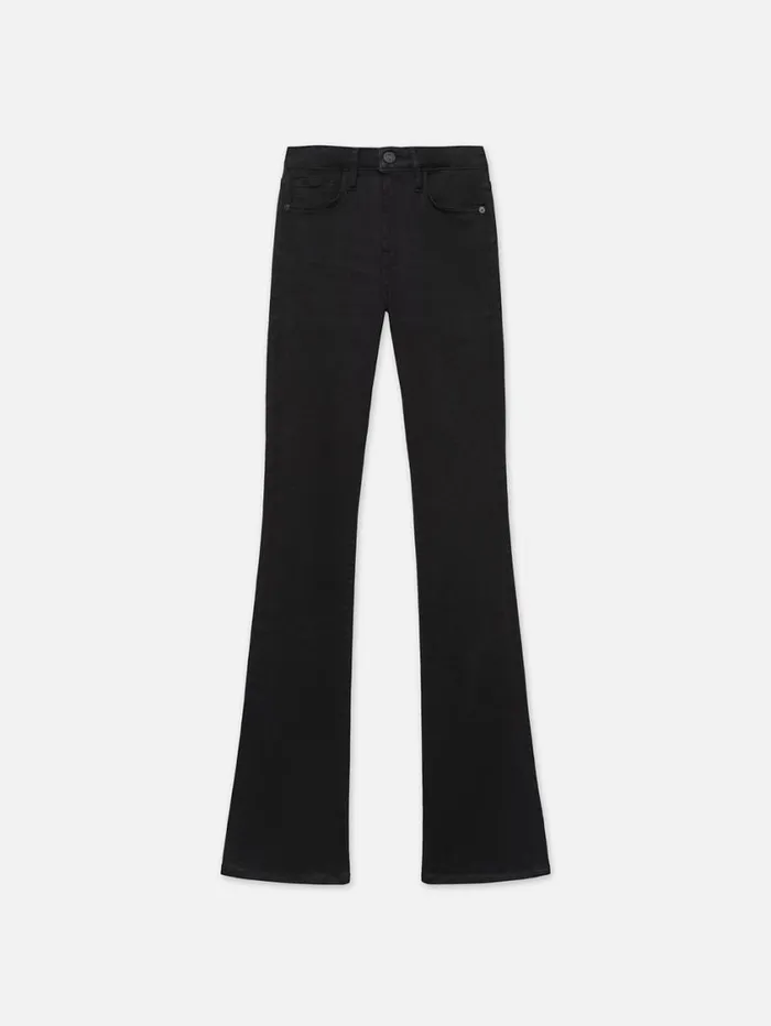 Women Bootcut FRAME Le Mini Boot 8212 Blackfinn