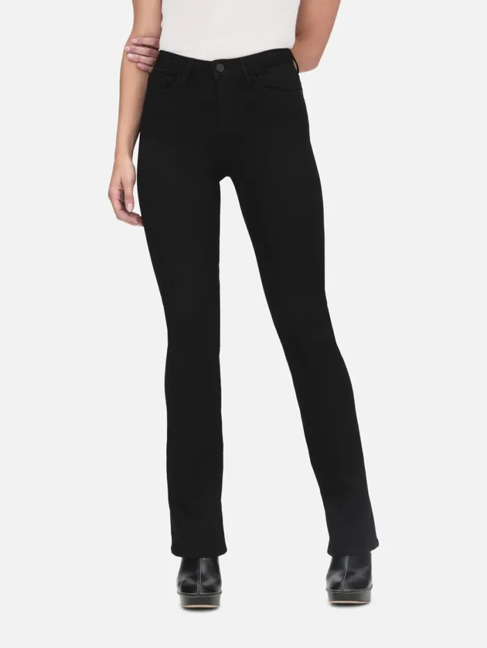 Women Bootcut FRAME Le Mini Boot 8212 Blackfinn Women Bootcut FRAME Le Mini Boot 8212 Blackfinn
