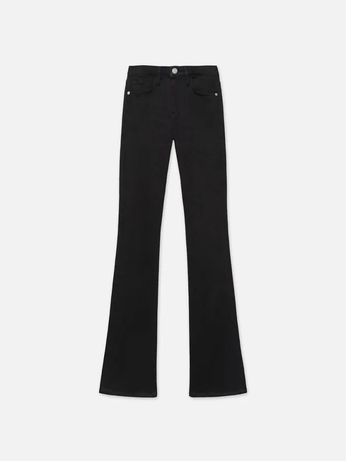 Women Bootcut FRAME Le Mini Boot 8212 Film Noir