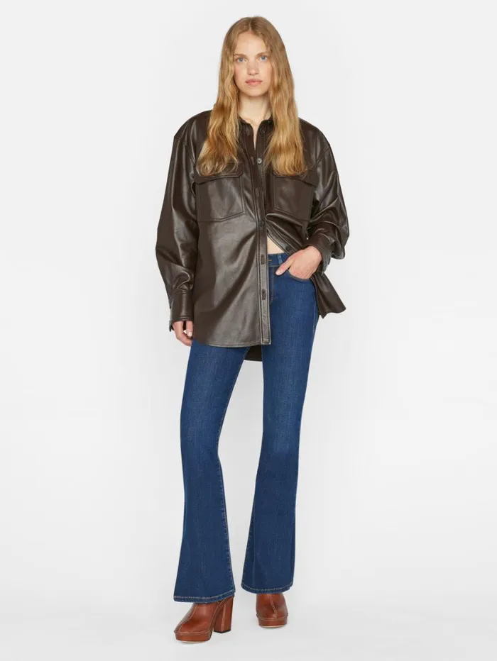 Women Bootcut FRAME Le Mini Boot Slit Hem 8212 Majesty Women Bootcut FRAME Le Mini Boot Slit Hem 8212 Majesty