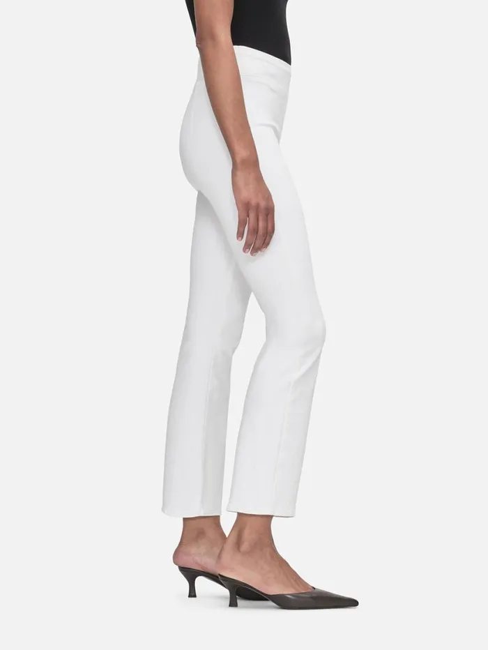 Women Bootcut FRAME The Jetset Crop Mini Boot 8212 White Women Bootcut FRAME The Jetset Crop Mini Boot 8212 White