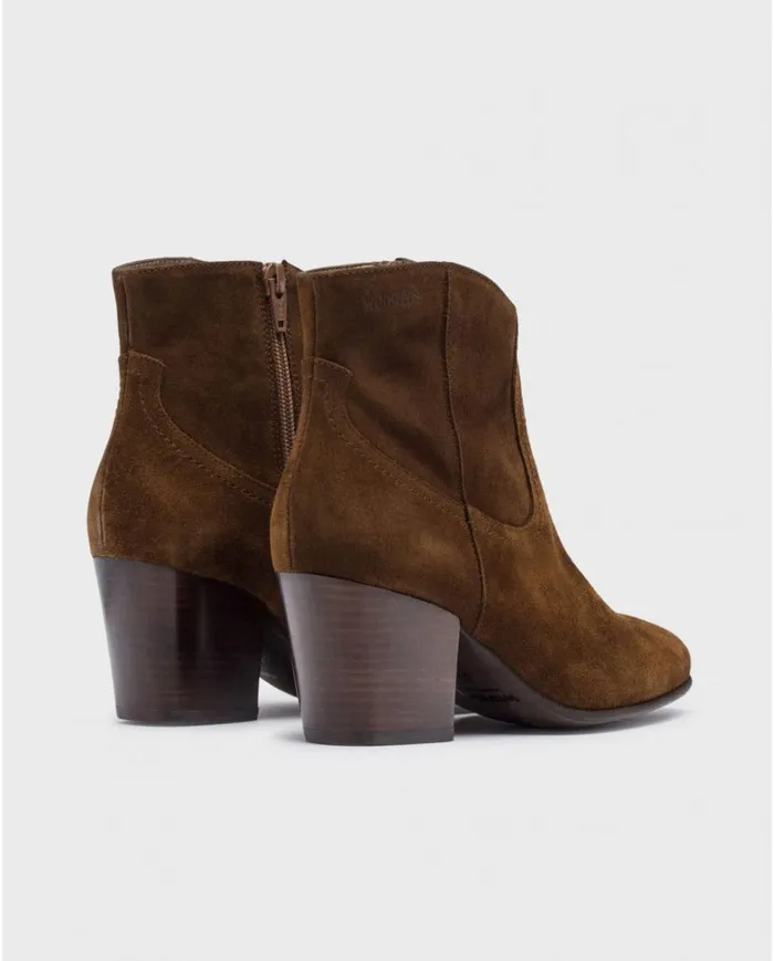 Women Brown CANE Ankle Boot Wonders Ankle Boots