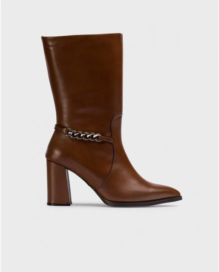 Women Brown LOVER Ankle Boots Wonders Ankle Boots