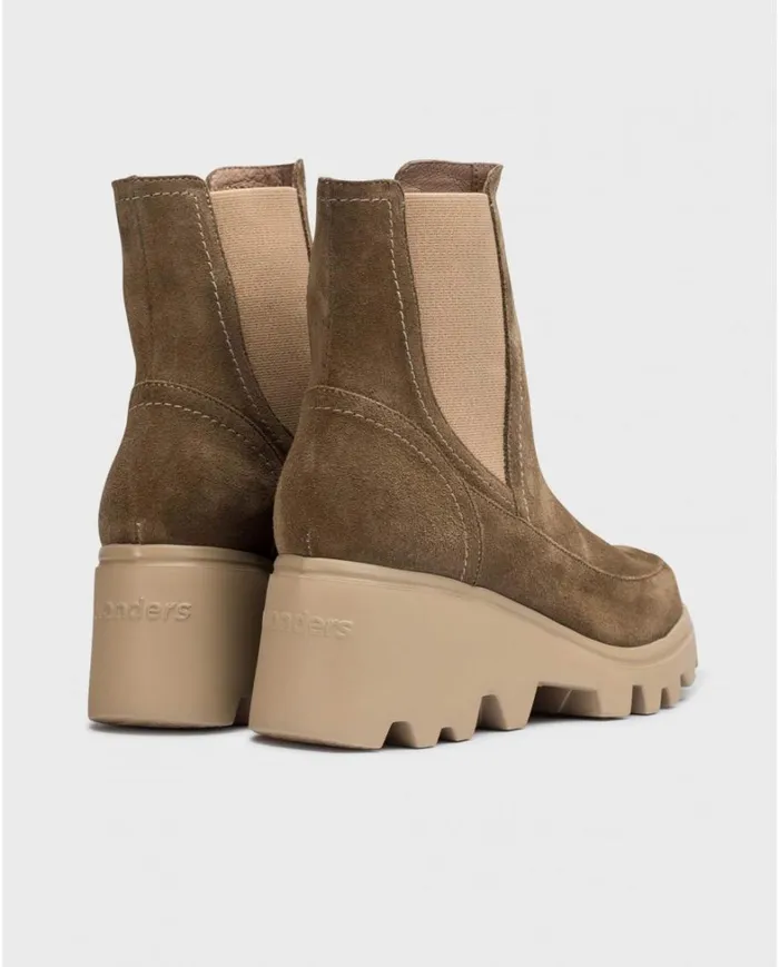 Women Brown MUNICH Ankle Boots Wonders Ankle Boots