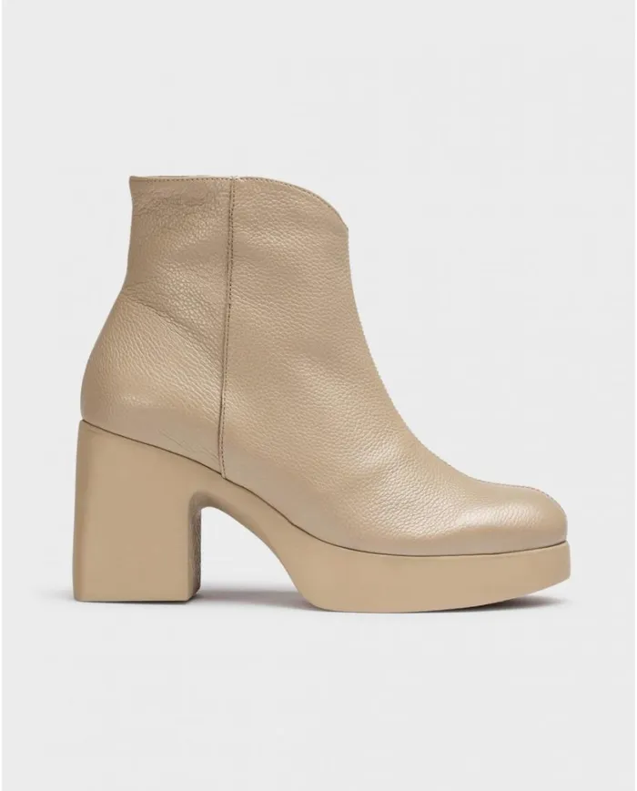 Women Brown PAROS Ankle Boot Wonders Ankle Boots