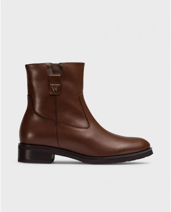 Women Brown SAMANTHA Ankle Boots Wonders Ankle Boots