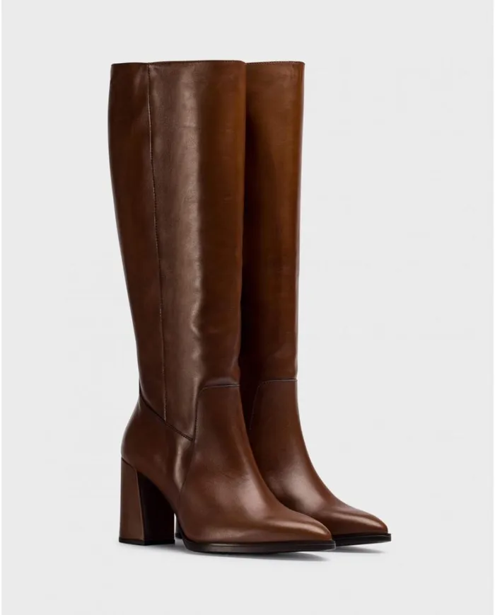Women Brown SLAY Boots Wonders Boots