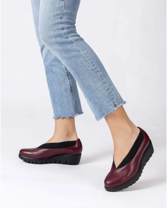 Women Burgundy AGADIR Shoe Wonders Wedges Women Burgundy AGADIR Shoe Wonders Wedges