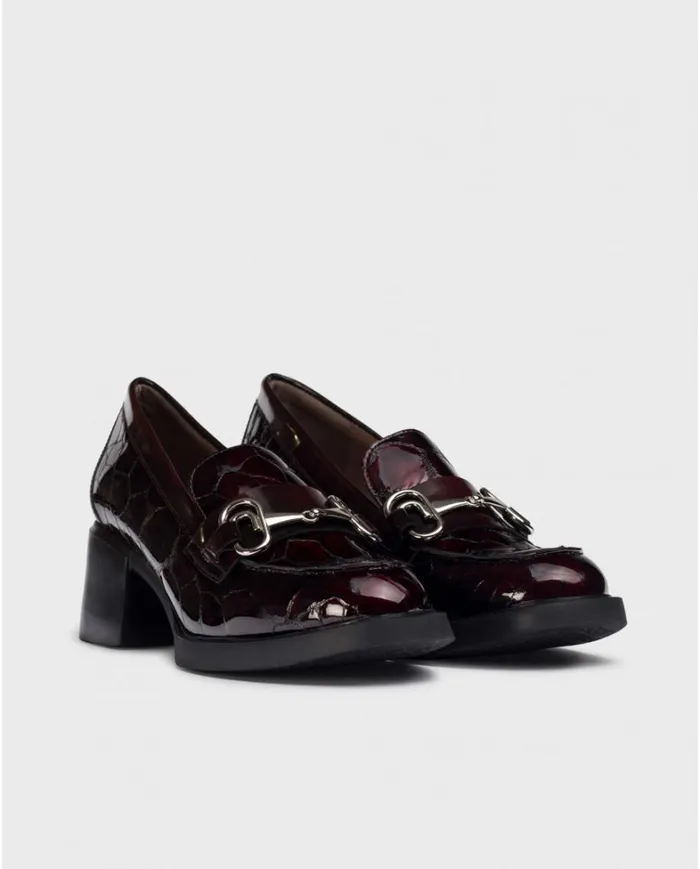 Women Burgundy CHUCK Loafers Wonders Loafers Women Burgundy CHUCK Loafers Wonders Loafers