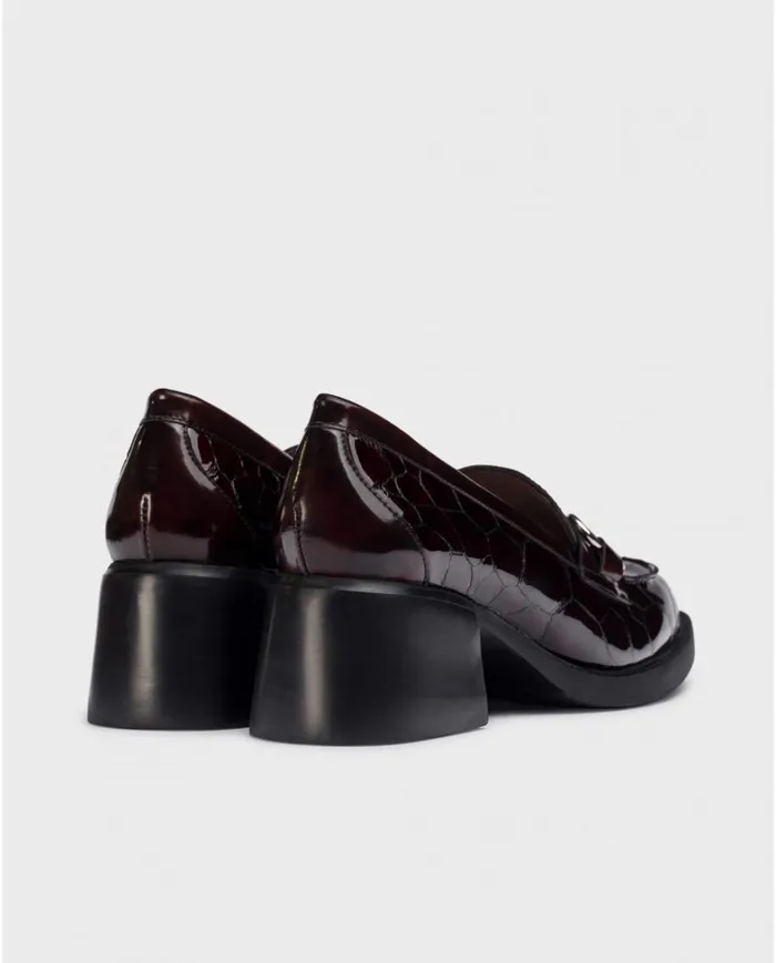 Women Burgundy CHUCK Loafers Wonders Loafers Women Burgundy CHUCK Loafers Wonders Loafers