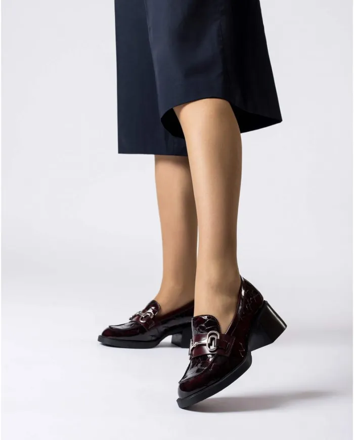 Women Burgundy CHUCK Loafers Wonders Loafers Women Burgundy CHUCK Loafers Wonders Loafers