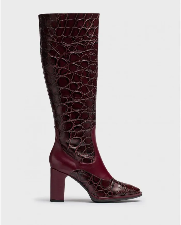 Women Burgundy KATE Boot Wonders Boots