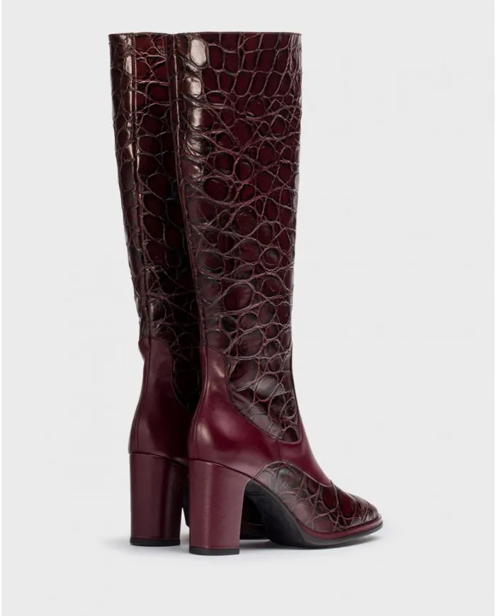 Women Burgundy KATE Boot Wonders Boots