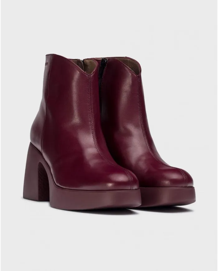 Women Burgundy PAROS Ankle Boot Wonders Ankle Boots Women Burgundy PAROS Ankle Boot Wonders Ankle Boots