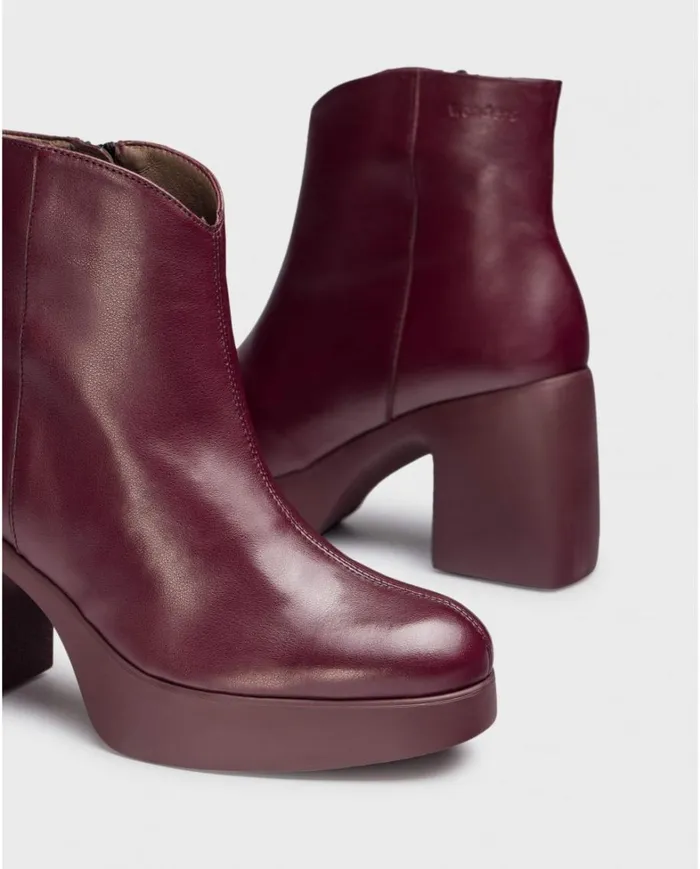 Women Burgundy PAROS Ankle Boot Wonders Ankle Boots Women Burgundy PAROS Ankle Boot Wonders Ankle Boots