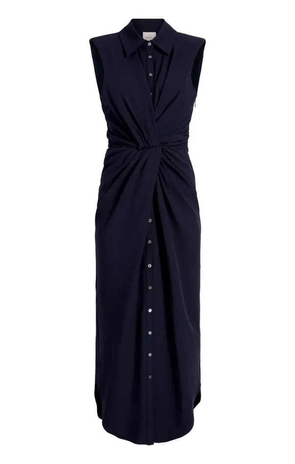 Women Catalina Dress Navy Cinq Sept Midi