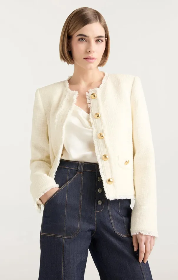 Women Christie Jacket Gardenia Cinq Sept Jackets