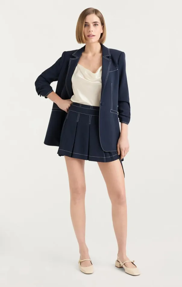 Women Ciela Skort Navyivory Cinq Sept Shorts