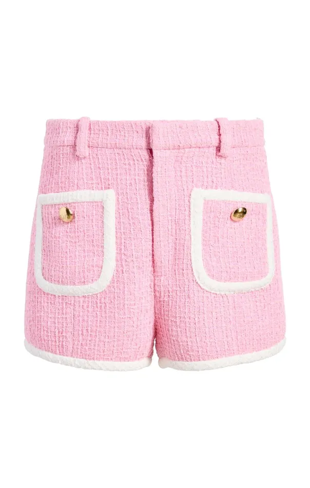 Women Contrast Auden Short Flamingowhite Cinq Sept Shorts