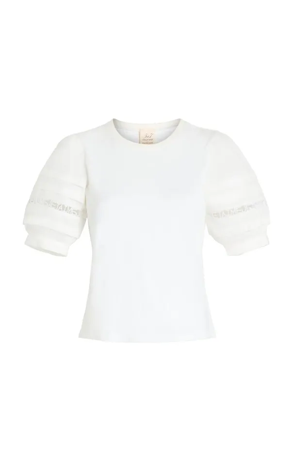 Women Corianna Top White Cinq Sept Tees