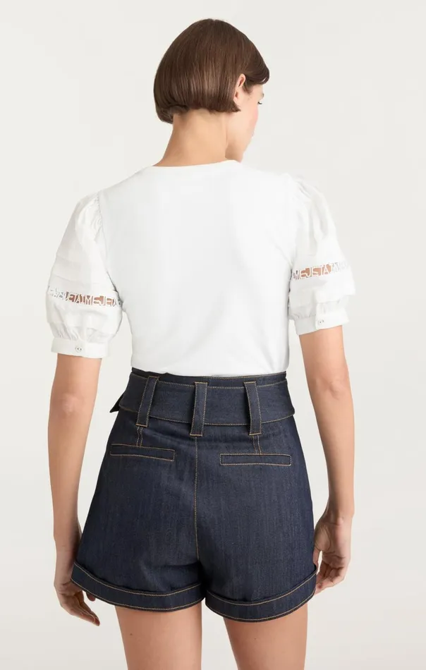 Women Corianna Top White Cinq Sept Tees
