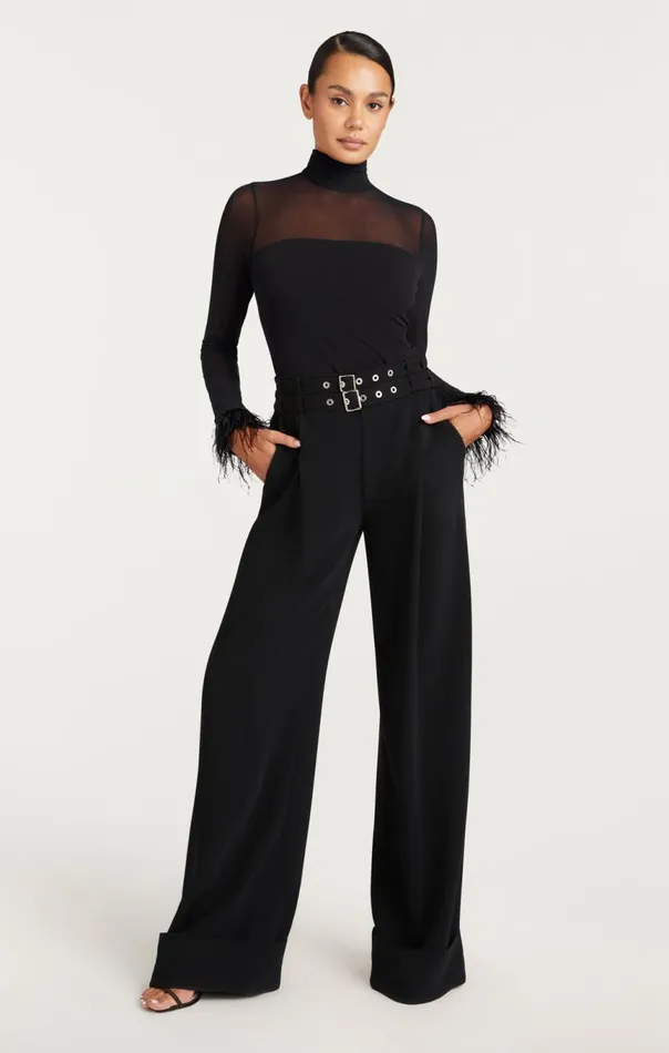 Women Cortina Pant Black Cinq Sept Pants
