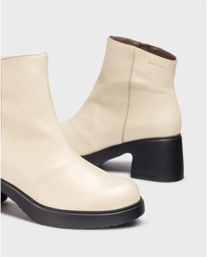 Women Cream RUBI Ankle Boot Wonders Ankle Boots