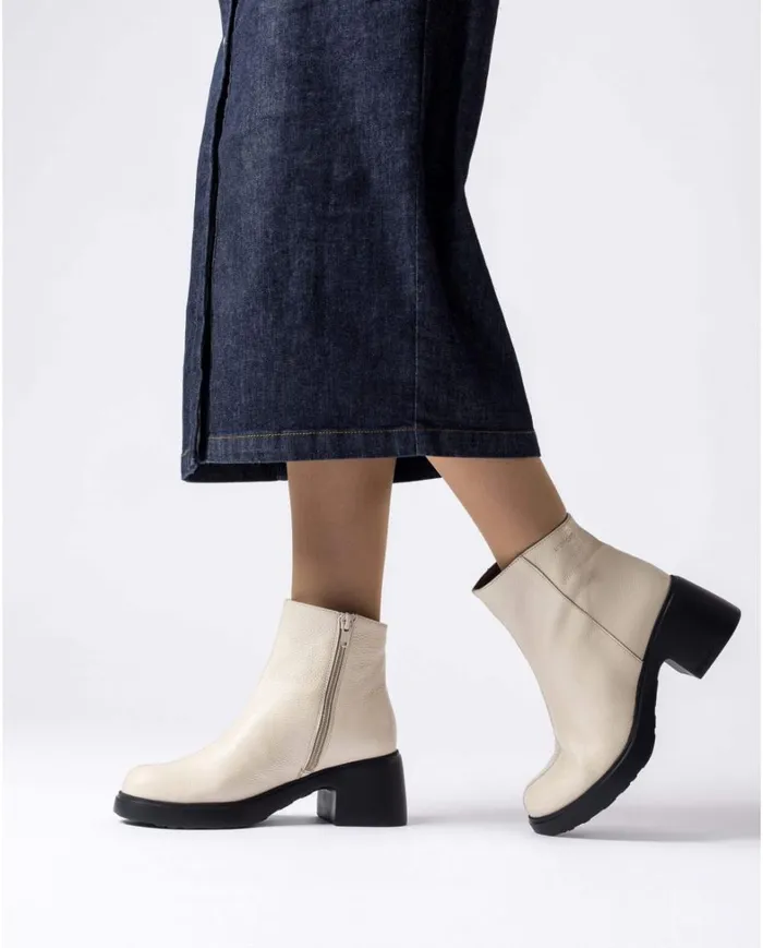 Women Cream RUBI Ankle Boot Wonders Ankle Boots