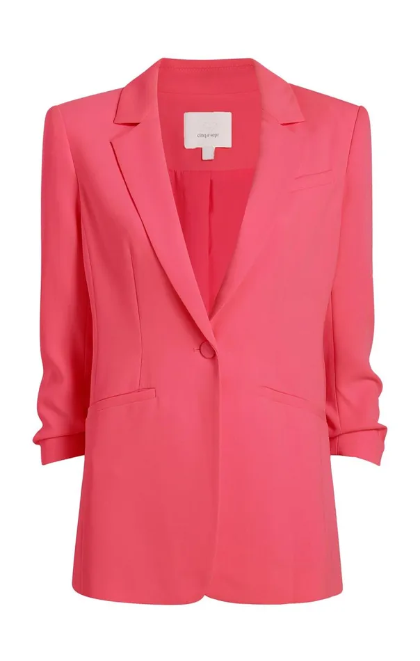 Women Crepe Khloe Blazer Berryfizz Cinq Sept Blazers