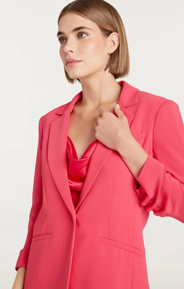 Women Crepe Khloe Blazer Berryfizz Cinq Sept Blazers