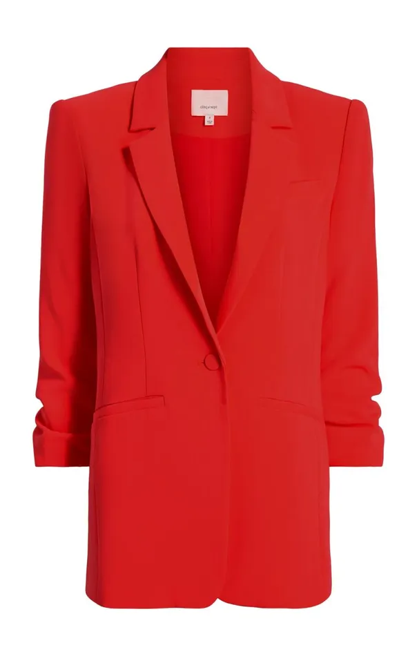 Women Crepe Khloe Blazer Candyapple Cinq Sept Blazers