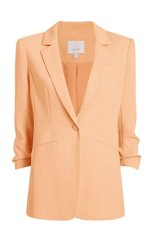 Women Crepe Khloe Blazer Marmalade Cinq Sept Blazers