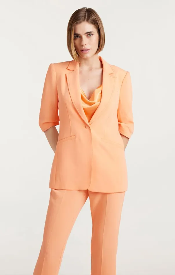 Women Crepe Khloe Blazer Marmalade Cinq Sept Blazers