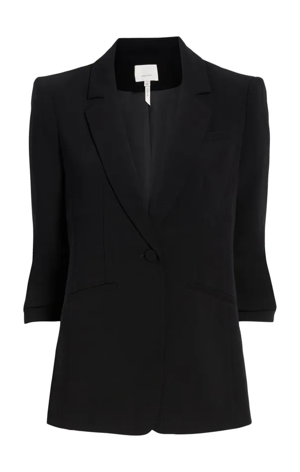 Women Crepe Khloe Blazer Navy Cinq Sept Blazers