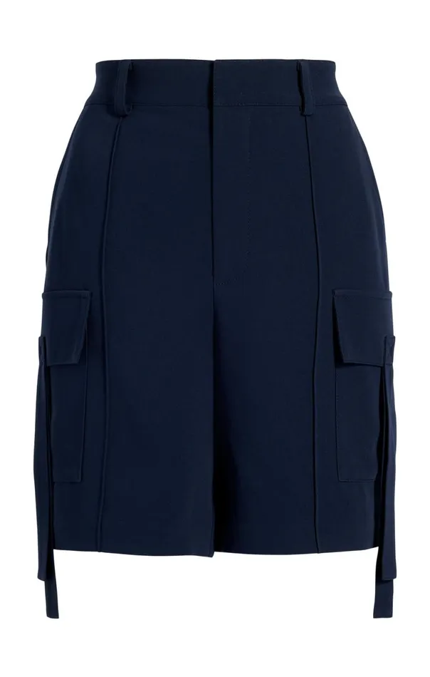 Women Crepe Odilia Short Navy Cinq Sept Shorts