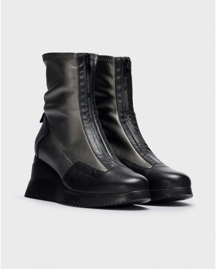 Women Dark Grey INDIA Ankle Boot Wonders Ankle Boots