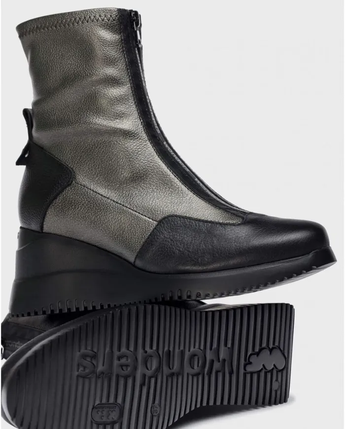 Women Dark Grey INDIA Ankle Boot Wonders Ankle Boots