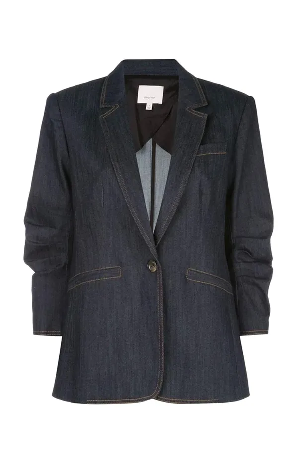Women Denim Khloe Blazer Indigo Cinq Sept Denim
