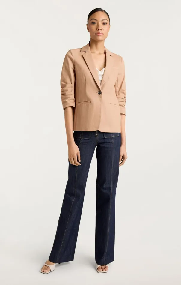 Women Denim Khloe Blazer Sahara Cinq Sept Denim