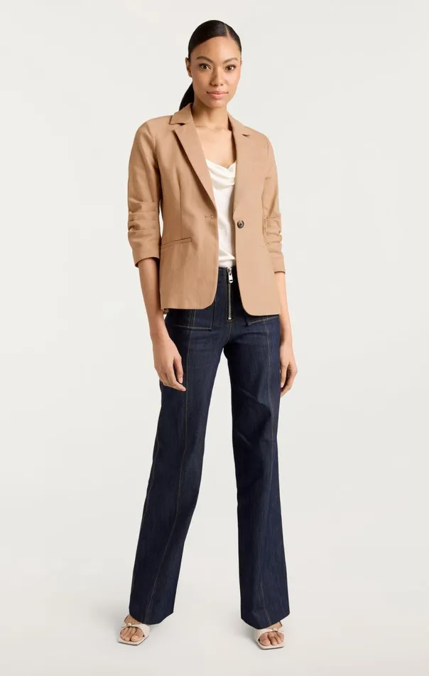 Women Denim Khloe Blazer Sahara Cinq Sept Denim