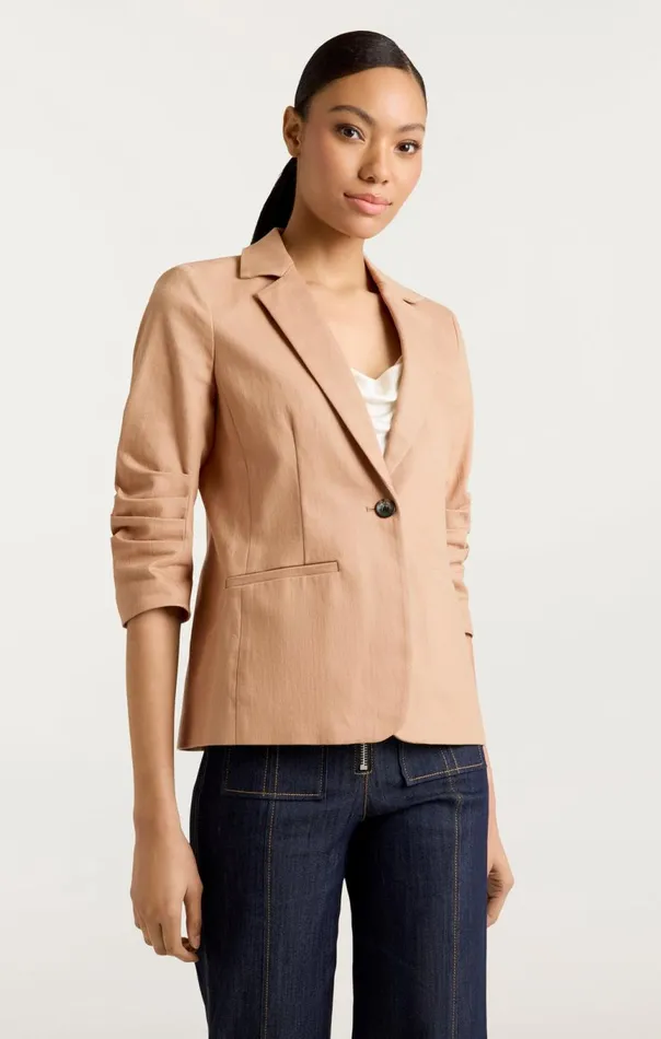 Women Denim Khloe Blazer Sahara Cinq Sept Denim