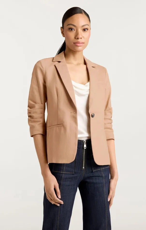 Women Denim Khloe Blazer Sahara Cinq Sept Denim