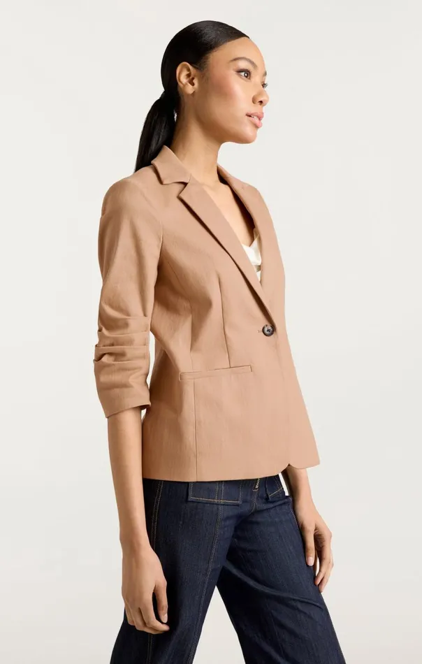 Women Denim Khloe Blazer Sahara Cinq Sept Denim