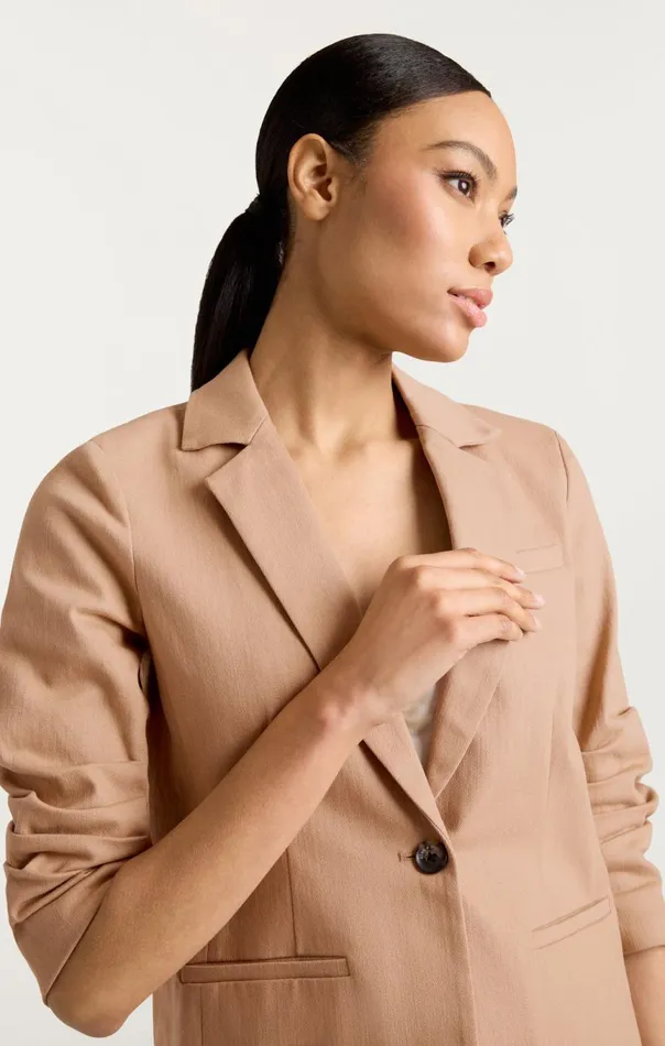 Women Denim Khloe Blazer Sahara Cinq Sept Denim
