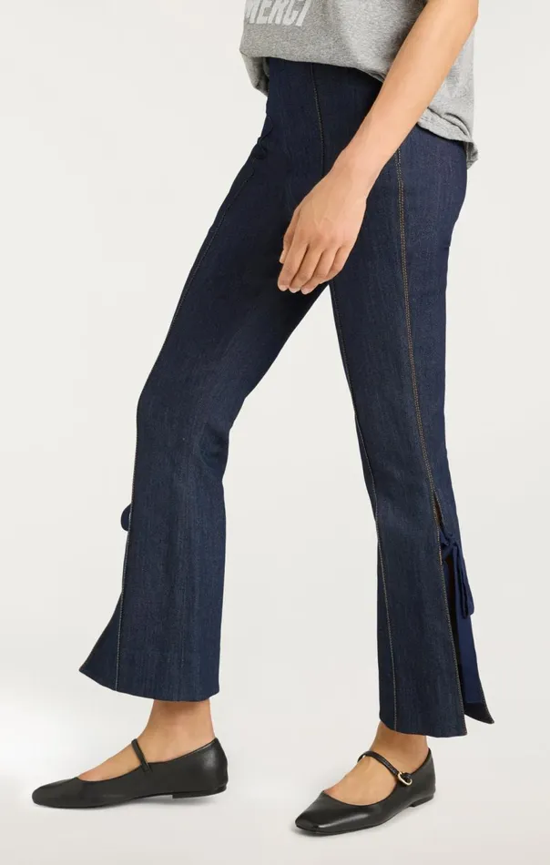 Women Denim Lou Pant Indigo Cinq Sept Denim