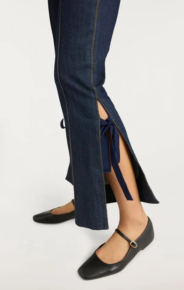 Women Denim Lou Pant Indigo Cinq Sept Denim